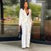 Printed Notch Lapel Blazer & Pants Set For Women – Trendy Long-Sleeve Office & Streetwear Two-Piece (S-XXL, 3 Colors)_ecoleips.com