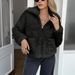 DiYun European And American Elegant Simple Fur Long-Sleeve Coat Women's Clothing 2025 Autumn/Winter_ecoleips.com