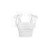 Sexy Bow Tie Sleeveless Camisole Top for Women European And American Style Slim Fit Sweet Vest Top_ecoleips.com