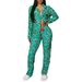 Women's Single-Breasted Blazer & High-Waist Pants Set – Elegant Office Wear, Autumn/Winter Business Casual Outfit (S-XXL, Green)_ecoleips.com
