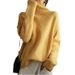 Elegant Diamond Knit High Neck Sweater - Soft & Warm Acetate Blend Pullover For Women, Cozy Winter Fashion In Multiple Colors (S-XXXL)_ecoleips.com