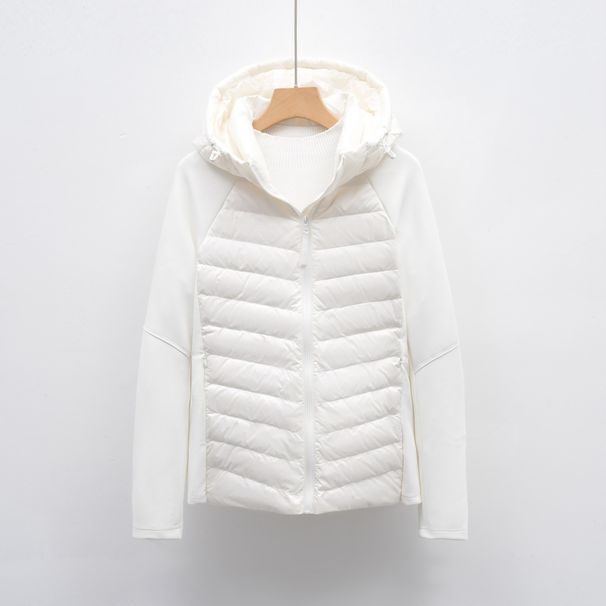 New Autumn And Winter New Light Down Jacket Women's Simple Casual Hooded Outdoor Sports Running Fitness Top_ecoleips.com
