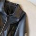 Women's Clothing Chic Retro High-End Motorcycle Jacket Collared Zip Up Leather Coat For Petite Women Long Sleeve For Formal & Casual_ecoleips.com