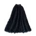 Ethereal Beaded Long Skirt For Women Elegant Fairy-like Cake Design Pleated Mid-Calf Summer Style Casual Chic Fashion_ecoleips.com