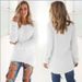 Women's Clothing Casual Long Sleeve Cotton Blend Sweater - Soft Loose Fit Round Neck Pullover Top For Autumn Winter_ecoleips.com