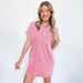 European And American Fashion Hot-selling Retro Casual Washed Skirt, Summer Women's High-end Loose Stylish Round-neck_ecoleips.com