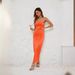 Summer European And American Women's Fashion Cross-border Independent Station Solid Color Strapless Elastic_ecoleips.com