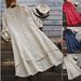 Women's Clothing Spring And Summer Solid Color Button Cotton And Linen Long Sleeve Long Shirt_ecoleips.com