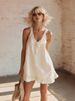 Women's Ruffled Halter Dress Casual Spring Summer New Style_ecoleips.com