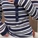 Striped Long-sleeve Knit 2024 Spring And Autumn Loose Versatile Base Sweater New Slim-fit Top_ecoleips.com