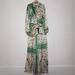 Women's Clothing Women's Retro Geometric Print Lace Up Waist Shirt Two Piece Spring Loose Wide Leg Pants Suit_ecoleips.com