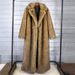 Luxury Faux Fur Coat Women's Long Trench Jacket With Notch Lapel Winter Warm Fashion Outerwear_ecoleips.com