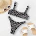 Women's Clothing Sexy Fashion Multi Color High Waist Printed Split Bikini Swimsuit Women's Swimsuit Bikini_ecoleips.com