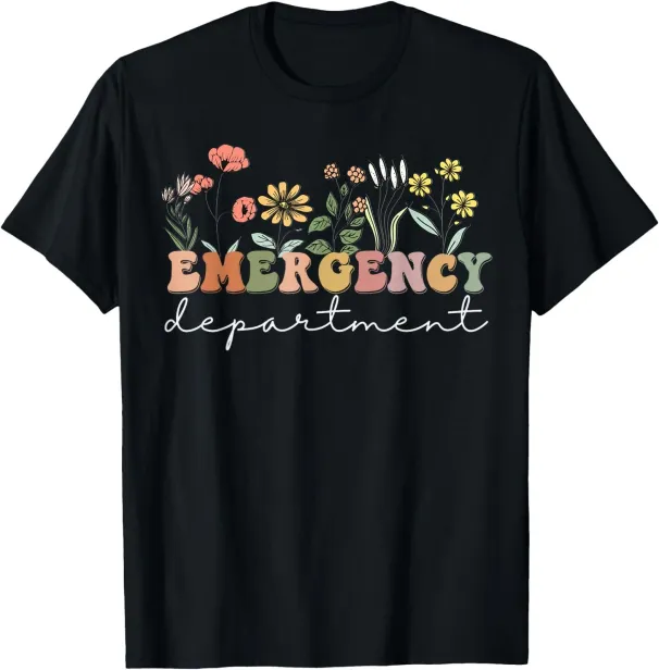 Women's T-Shirts ER Nurse Department Emergency Room Healthcare T-Shirt_ecoleips.com