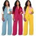 L524 European And American Women's Clothing Autumn Winter Color Block Pocket Casual Shirt Two-Piece Set_ecoleips.com