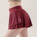 New Anti Exposure Badminton Fitness Tennis Skirt Women's Three Point Pants Sports Yoga Short Skirt With Big Pockets_ecoleips.com