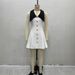 Women's Clothing Celebrity Large Lapel Metal Button Sleeveless Temperament Waist Slim Small Dress Dress High End_ecoleips.com