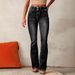 European And American Cross-Border Retro Stretch Jeans Women's Fashion 2026 Spring New Washed Street Style Flared_ecoleips.com