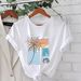 Women's Casual Round Neck Short Sleeve T-Shirt Multi-Color American Style Simple Fashionable Sports Top Loose Fit_ecoleips.com