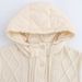 2024 Winter New Women's Clothing European And American Style Vintage Twisted Knit Quilted Cotton Patchwork Hooded_ecoleips.com