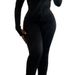 Seamless Workout Two-Piece Set – Long Sleeve Tummy Control Top & Flared Leggings (S-XXXL, 14 Colors)_ecoleips.com