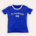 Women's Clothing New Embroidered Letter Short Sleeved Tops Summer Contrast Color Short Navel Baring Round Neck Women's T Shirt_ecoleips.com