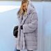Luxurious Long Faux Fur Coat For Women - Oversized Hooded Winter Jacket, Plush Rabbit-Fur Trim, Soft & Warm Oversized Outerwear For Fall Winter_ecoleips.com