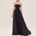 Sexy Lady Backless Solid Swing Dress Elegant Sleeveless Hollow Long Dress Fashion Off Shoulder High Waist Pleated Evening Dress_ecoleips.com