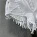 Women's Clothing Fashion Low Waist Shorts Women's Raw Edge Pants New Summer White Jeans Ripped A Line Hot Pants Trend_ecoleips.com