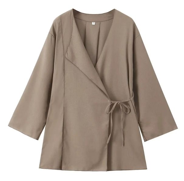 K Women's Kimono Cross Coat Fashion Pants Set_ecoleips.com