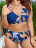 Women's Clothing Hot Girl Floral Gathered Sexy Bikini Suit Swimsuit_ecoleips.com