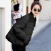girl Off-Season Chinese Style Button Down Cotton Jacket For Women, Short Style, New Year Knitted Large Lapel Winter Fashion_ecoleips.com