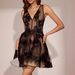 Floral Strapless Mini Dress – Elegant & Playful Off-Shoulder Sundress For Garden Parties & Date Nights (XS-L, Polyester, Satin-Finish)_ecoleips.com