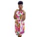 Women's Clothing Sexy Printed Sleeveless Strappy Small V Neck Vest Dress_ecoleips.com