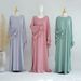 Women's Clothing Solid Color Dress_ecoleips.com