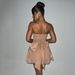 Women's Clothing Summer Strapless Mesh Dress For Women Sexy Fashion Slim Fit Open Back For Formal & Casual For Women_ecoleips.com