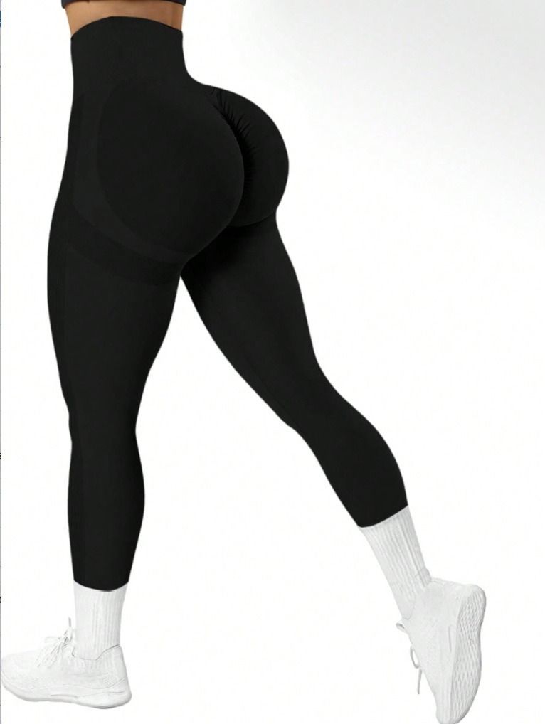 Women's Clothing Tie Dyed Peach Hip Seamless Yoga Pants High Waist Hip Lift Fitness Pants Training Sports Trousers_ecoleips.com