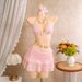 Women's Floral Embroidery Bikini Three Piece Swimsuit Beach Dress European American Style Vacation Casual Cross Border E Commerce_ecoleips.com