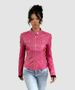 Women's Clothing Slim Fit PU Leather Jacket With Zipper Detail, Stylish Biker Jacket For Casual & Commute, Available In Black, Dark Brown, Rose Red_ecoleips.com
