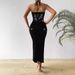 Women's Clothing halter neck slit slim fit sequin dress_ecoleips.com