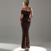 European American Best-Selling Women's Clothing 2025 Summer New Sexy And Elegant Backless Slit Slim Dress Women,_ecoleips.com