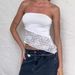 Women's Clothing Sexy Navel Baring Tube Top One Piece Suspender Vest Outer Wear Chest Wrap Top Vest Women_ecoleips.com