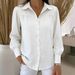 2026 Independent Station European And American Cross-Border Lantern Long Sleeve Women's Casual Shirt New_ecoleips.com