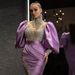 Women's Clothing Spring New Women's Evening Dress Sequined Gold Splicing Dress Temperament Long Skirt_ecoleips.com