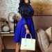 C8655 Cross-Border Trade 2026 New Women's Fashionable Elegant Round Neck Three-Quarter Sleeve Dress_ecoleips.com