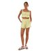 Women's Sleeveless Camisole And Shorts Set Style Sexy Casual Two Piece Suit Comfortable Cool_ecoleips.com