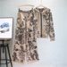 Women's Clothing In Spring And Autumn Ink Painting Jacquard Loose Knitted Tops Wide Leg Pants Two Piece Suits_ecoleips.com