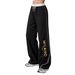 Women's Clothing Gold Milan Print Wide Leg Pants For Women Loose Fitting Spring Autumn Bottoms European American Style_ecoleips.com