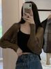 K Fashion Shawl Hollowed Out New Top_ecoleips.com