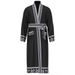 Voya New European And American Baroque Style Satin Robe Shorts Set Nightgown Men's Homewear_ecoleips.com
